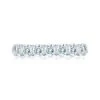 Platinum Bar Set Diamond Eternity Band -Luxe Rings Shop DET1888A