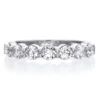 Platinum 7 Stone Diamond Band 2 Platinum 7 Stone Diamond Band -Luxe Rings Shop DETP0200