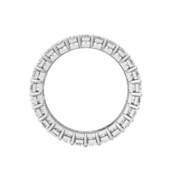 Platinum Emerald Cut Diamond Shared Prong Eternity Band -Luxe Rings Shop DETPS0088C 9d2da64e 8652 4cdc 8ee3 20f4ca2414d6