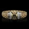 Fope 18K Two-tone Gold Estate Diamond Bracelet -Luxe Rings Shop ESBR5583A