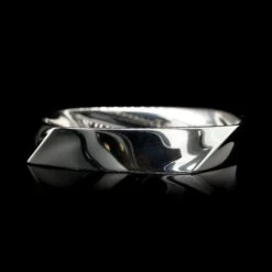 Tiffany & Co. Sterling Silver Squared Bangle Box Bracelet