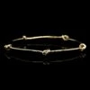 Vintage 18K Yellow Gold Estate Aldo Cipullo Love Knot Bangle