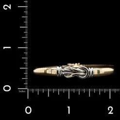 14K Two-tone Gold Estate Omega Bracelet -Luxe Rings Shop ESBR6277C