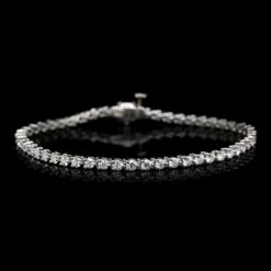 Tiffany & Co. Platinum Estate Diamond Victoria Bracelet