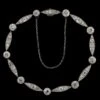 Art Deco Platinum Estate Diamond Bracelet 1 Art Deco Platinum Estate Diamond Bracelet -Luxe Rings Shop ESBR6332A