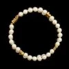 Mikimoto 18K Yellow Gold Estate Akoya Cultured Pearl And Diamond Bracelet -Luxe Rings Shop ESBR6412A