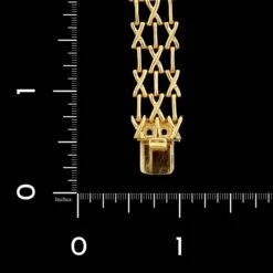 Tiffany & Co. Schlumberger 18K Yellow Gold Link Bracelet -Luxe Rings Shop ESBR6504C