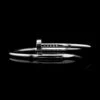 Cartier 18K White Gold Estate "Juste Un Clou" Bracelet 2 Cartier 18K White Gold Estate "Juste Un Clou" Bracelet -Luxe Rings Shop ESBR6531A