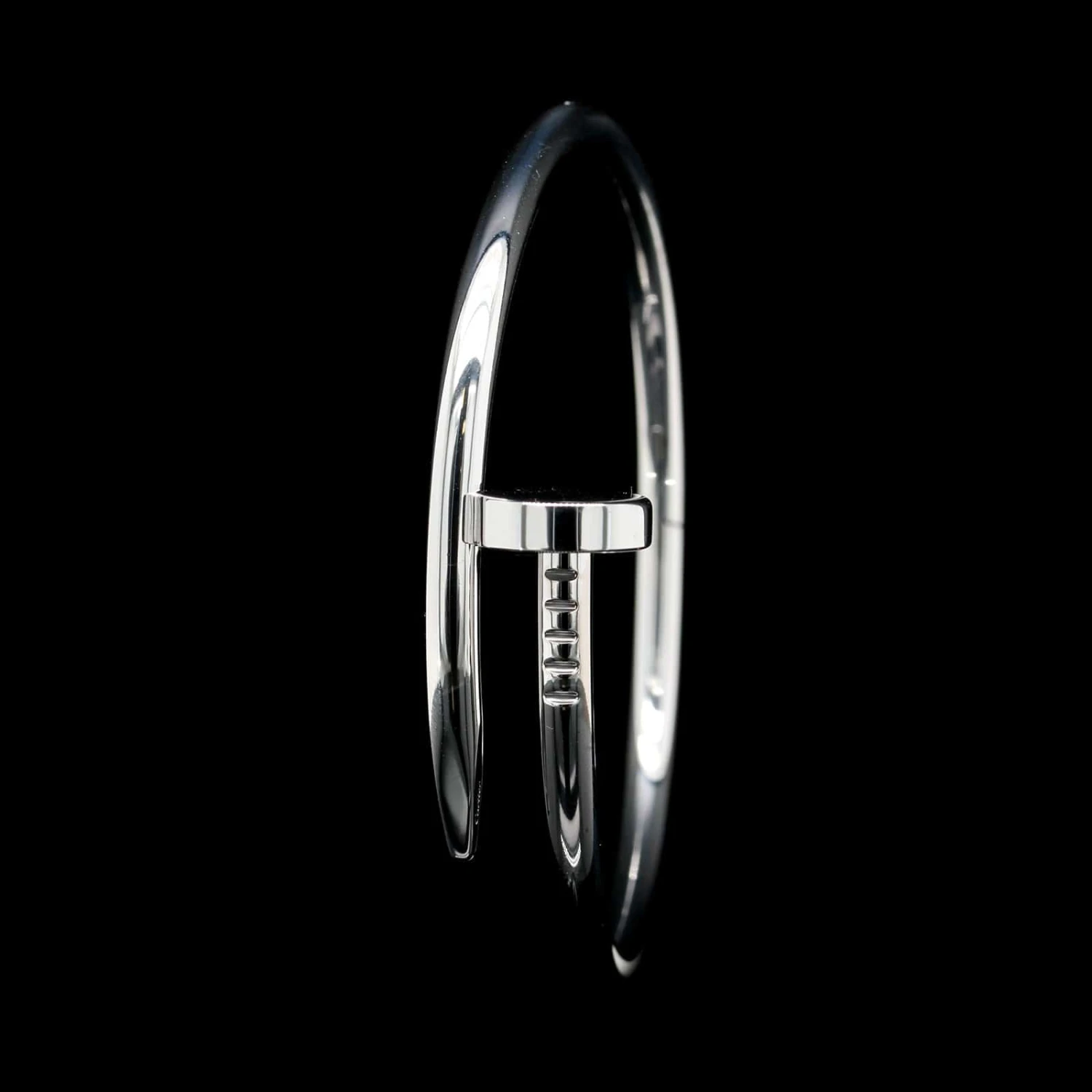 Cartier 18K White Gold Estate "Juste Un Clou" Bracelet 4 Cartier 18K White Gold Estate "Juste Un Clou" Bracelet - Image 2