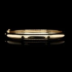 Jabel 18K Yellow Gold Estate Bangle