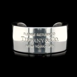 Tiffany & Co. Sterling Silver Estate Return To Tiffany Cuff Bracelet