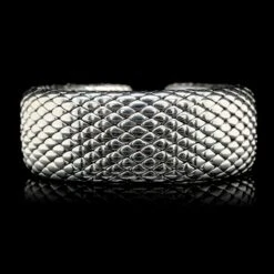John Hardy Sterling Silver Estate Flexible Cuff Bracelet