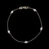 14K White Gold Estate Diamond Bracelet -Luxe Rings Shop ESBR6646A