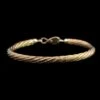 14K Yellow Gold Estate Cable Bracelet -Luxe Rings Shop ESBR6794A