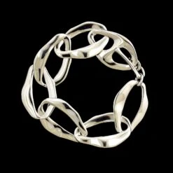 Tiffany & Co. Sterling Silver Estate Elsa Peretti Agean Bracelet
