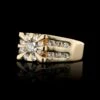 14K Yellow Gold Estate Diamond Ring -Luxe Rings Shop ESGJ0655A