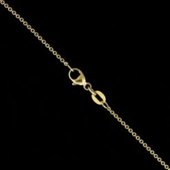 Kimberly McDonald 18K Yellow Gold Estate Opal And Diamond Necklace -Luxe Rings Shop ESNK6829C