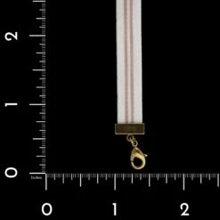 Dior Estate Metal And Ribbon Choker Necklace -Luxe Rings Shop ESNK7542C