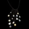 Tresors De St Barth Estate Multicolor Tahitian Pearl Necklace 2 Tresors De St Barth Estate Multicolor Tahitian Pearl Necklace -Luxe Rings Shop ESNK7582A
