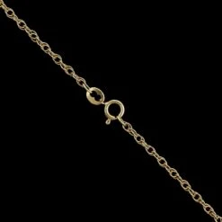 14K Yellow Gold Estate Carnelian And Seed Pearl Necklace -Luxe Rings Shop ESNK7600C