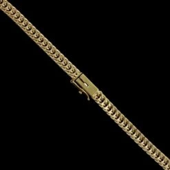 14K Yellow Gold Estate Onyx And Diamond Necklace -Luxe Rings Shop ESNK7834C