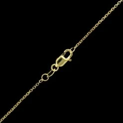 14K Yellow Gold Estate Prasiolite And Diamond Pendant Necklace -Luxe Rings Shop ESNK7903C
