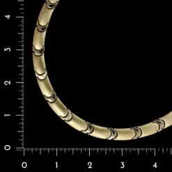 14K Two-tone Gold Estate Fancy Link Necklace -Luxe Rings Shop ESNK7976C