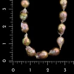 Gabriella Kiss 10K Yellow Gold Estate Baroque Cultured Pearl Necklace -Luxe Rings Shop ESNK7982C
