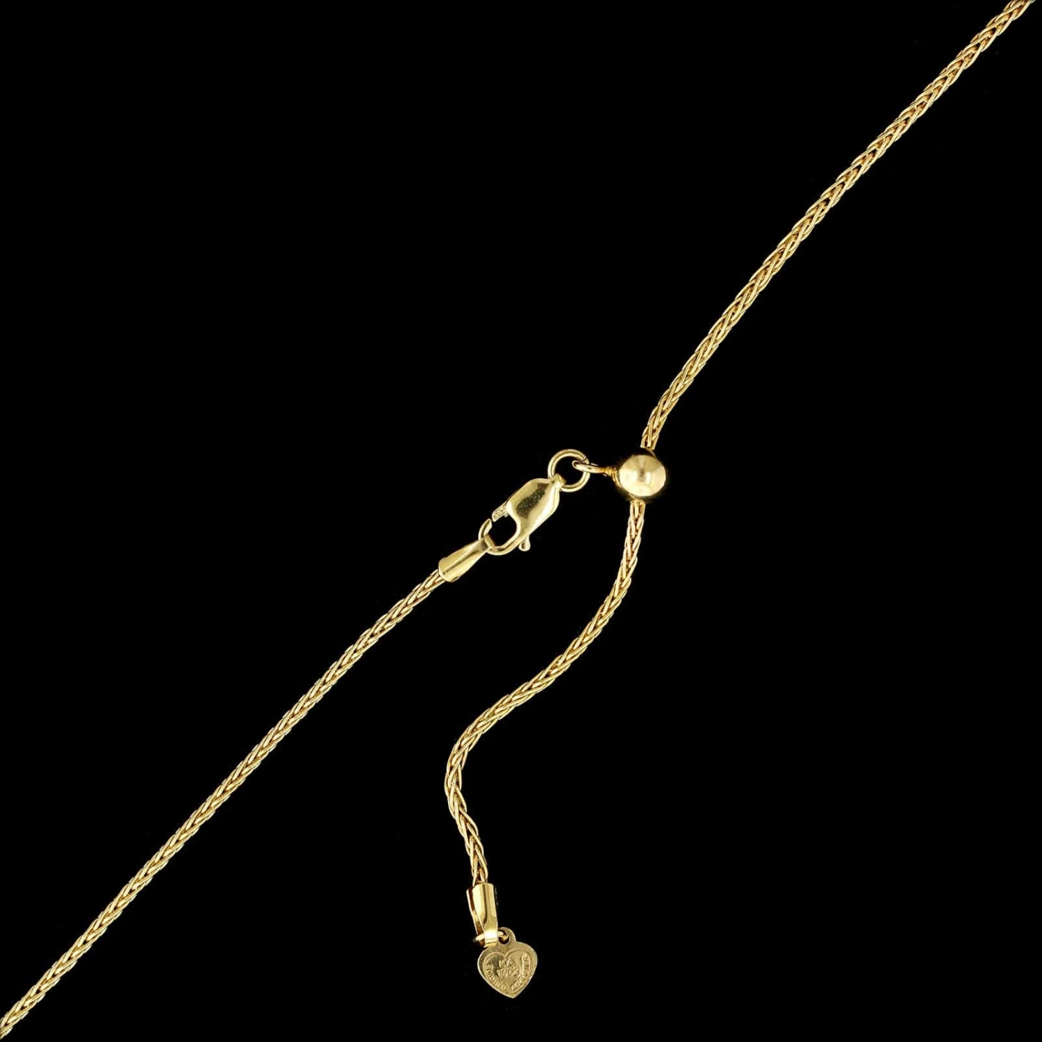 14K Yellow Gold Estate Gem-set Pendant Necklace 5 14K Yellow Gold Estate Gem-set Pendant Necklace - Image 3