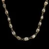 18K Yellow Gold Estate Diamond Necklace -Luxe Rings Shop ESNK8074A