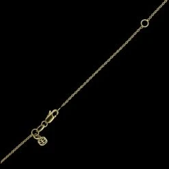 Sidney Evan 14K Yellow Gold Estate Diamond Texas State Outline Pendant Neckalce -Luxe Rings Shop ESNK8096C