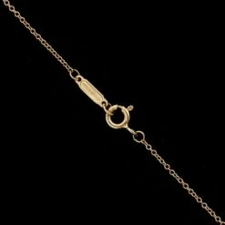 Tiffany & Co. 18K Rose Gold Estate Knot Key Pendant -Luxe Rings Shop ESNK8138C
