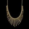 14K Yellow Gold Estate Fringe Necklace -Luxe Rings Shop ESNK8207A