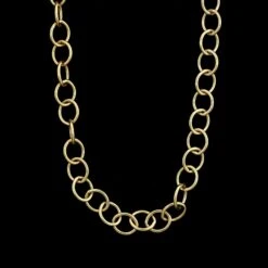 Temple St. Clair 18K Yellow Gold Estate Classic Oval Link Chain
