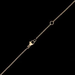 18K Rose And White Gold Estate Diamond Necklace -Luxe Rings Shop ESNK8263C