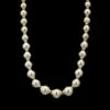 Tiffany & Co. Sterling Silver Estate Graduated Hardwear Ball Necklace -Luxe Rings Shop ESNK8276A