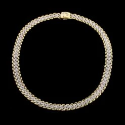 Chimento 18K Two-tone Gold Estate Reversible Necklace