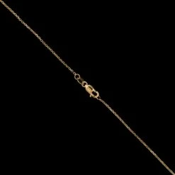 14K Yellow Gold Green Estate Onyx Turtle Pendant -Luxe Rings Shop ESNK8513C