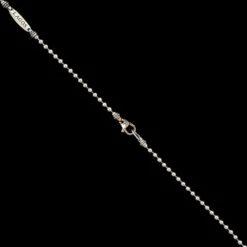 Lagos Sterling Silver Estate Diamond Caviar Spark Pendant Necklace -Luxe Rings Shop ESNK8517C