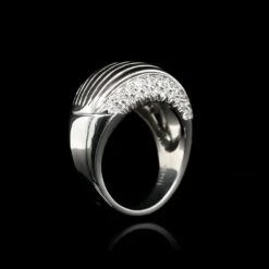 Kurt Wayne Platinum Estate Diamond Dome Ring -Luxe Rings Shop ESRG9418C