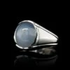 14K White Gold Estate Star Sapphire Ring -Luxe Rings Shop ESRG9696A