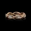 Roberto Coin 18K Rose Gold Estate Diamond Barocco Ring -Luxe Rings Shop ESRG9714A