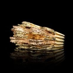 14K Estate Yellow And Rose Gold Ring