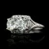 Art Deco Platinum Estate Toi Et Moi Diamond Twin Stone Ring 1 Art Deco Platinum Estate Toi Et Moi Diamond Twin Stone Ring -Luxe Rings Shop ESRI00080A