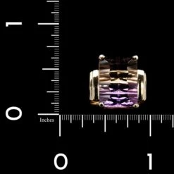 14K Yellow Gold Estate Ametrine Ring 9 14K Yellow Gold Estate Ametrine Ring -Luxe Rings Shop ESRI00528D