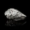 Antique Platinum Estate Three Stone Diamond Ring
