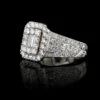 14K White Gold Estate Diamond Ring 1 14K White Gold Estate Diamond Ring -Luxe Rings Shop ESRI00770A
