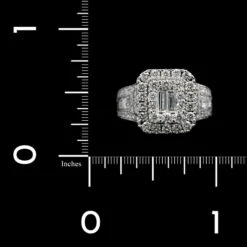 14K White Gold Estate Diamond Ring -Luxe Rings Shop ESRI00770B 2