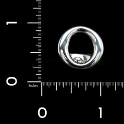 Tiffany & Co. Sterling Silver Estate Elsa Peretti Sevillana Ring -Luxe Rings Shop ESRI00802C