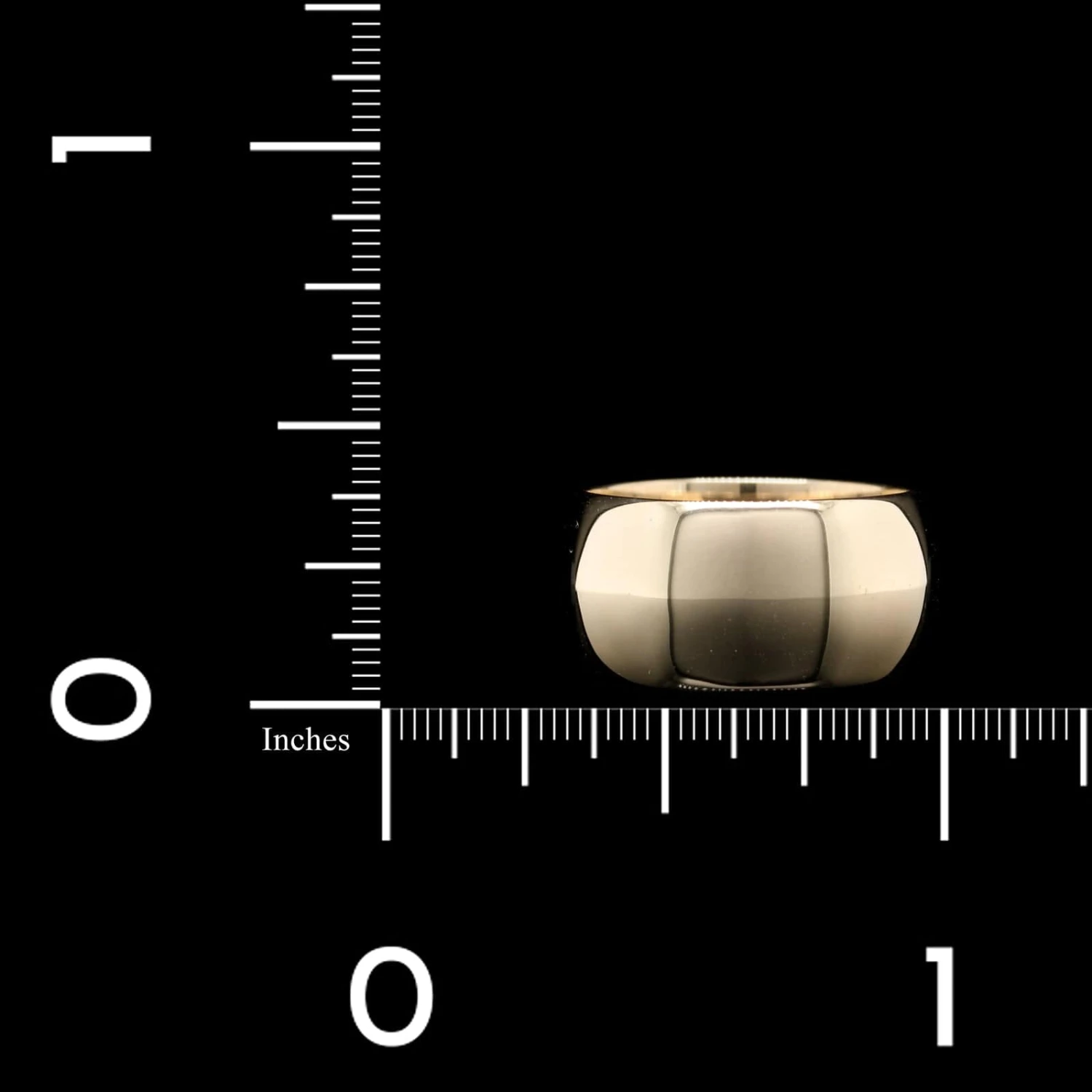 14K Yellow Gold Estate Band 6 14K Yellow Gold Estate Band - Image 4